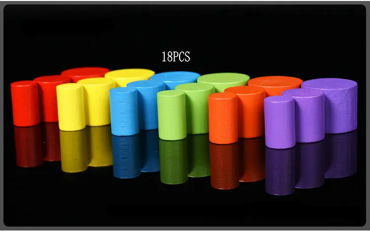 Луна балансировка Детский напольный игра Раннее Обучение пособие Монтессори