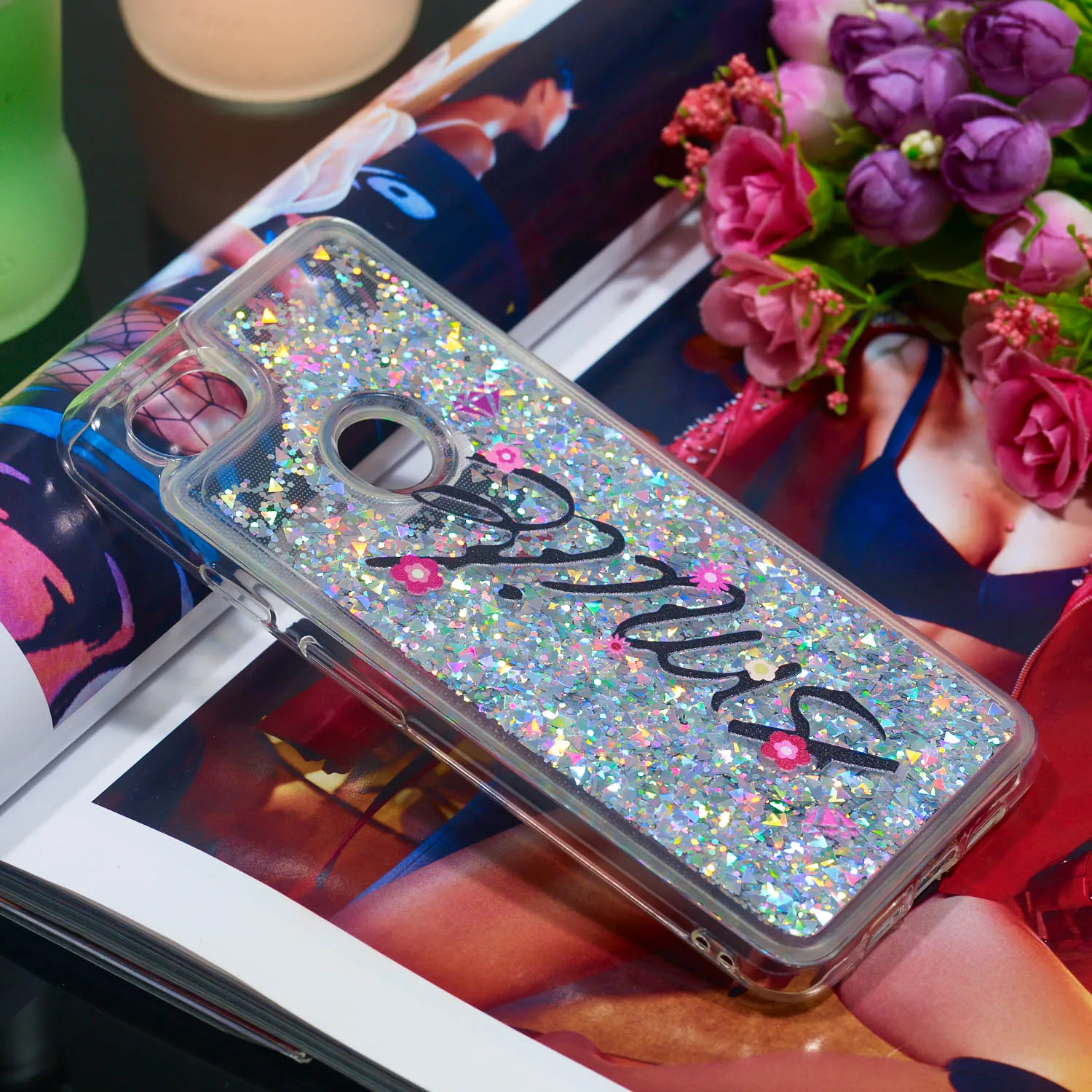 Luxury Phone Cases For Google Pixel 3a Case XL Liquid Quicksand Glitter Bling Paint Soft TPU Back Cover Coque Gift |