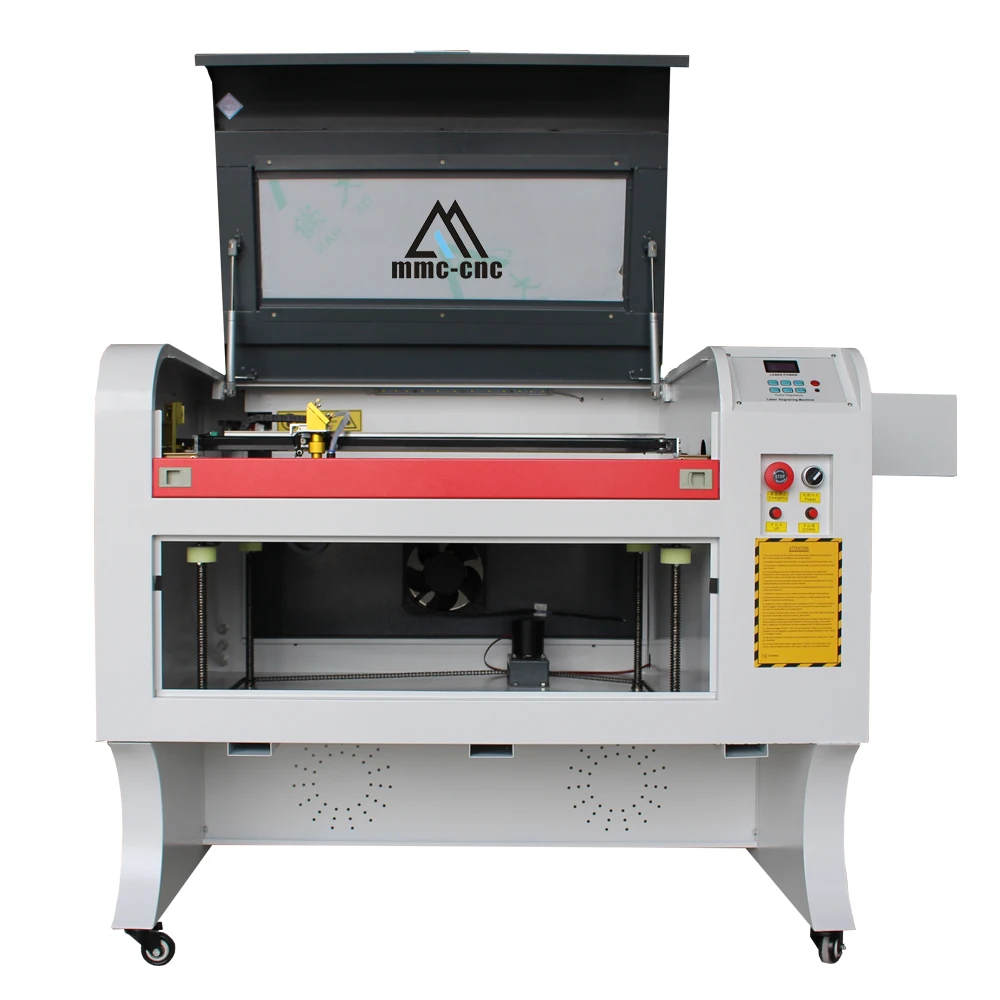 Highly Accurate 4060 CO2 Laser Cutter Machine 60w 80w 100w Wood CNC Engraver 6090 Ruida 6442s Smoke Exhaust System |