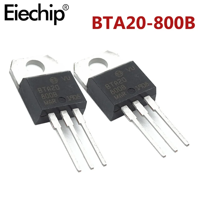 

10pcs BTA138-800E BTA138-800 TO-220 Triacs New and original IC