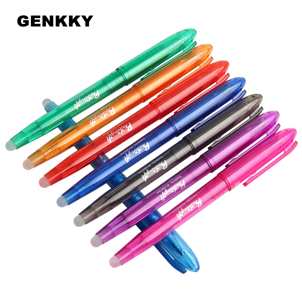 8/16 шт. милые стираемые ручки 8 цветов милая гелевая ручка | Канцтовары для офиса и