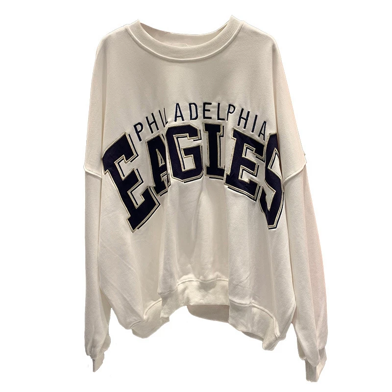 Сезон весна осень новая Корейская версия тонкой Длинные рукава толстовка