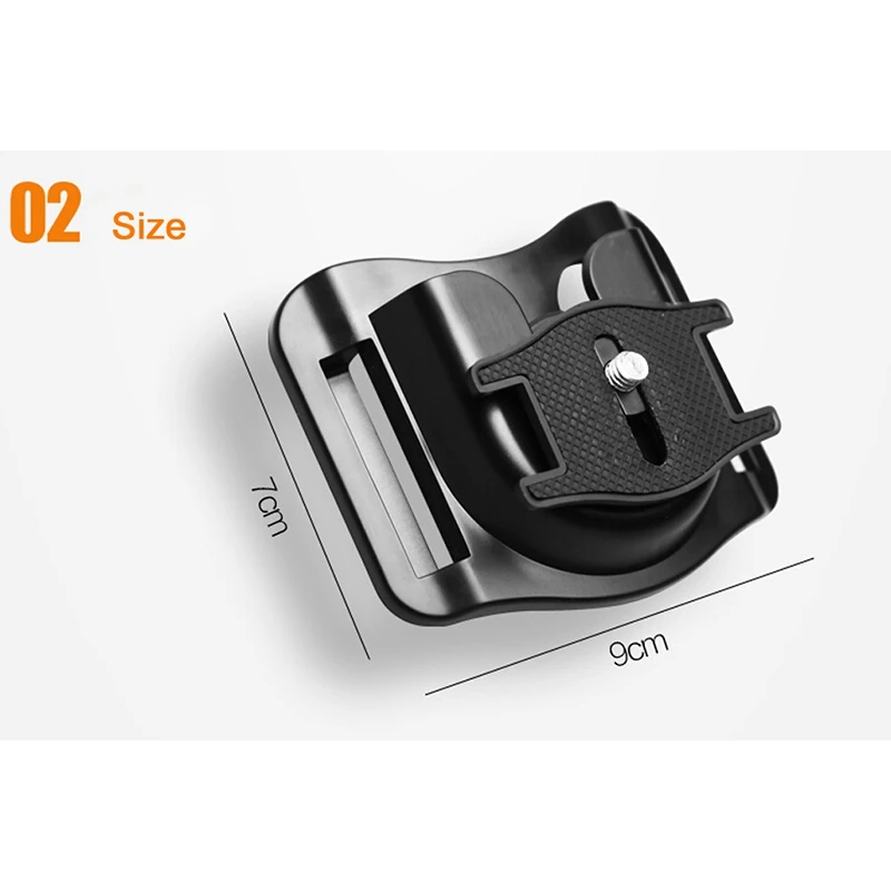 Camera Waist Band Belt Buckle Quick Release Plate Mount Hanger Sling Clip Holder for Canon Nikon SLR DSL | Электроника