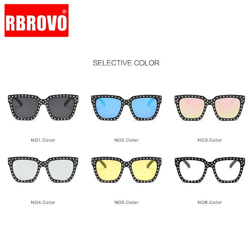 RBROVO 2021 классические Винтажные Солнцезащитные очки для женщин/мужчин Карамельный