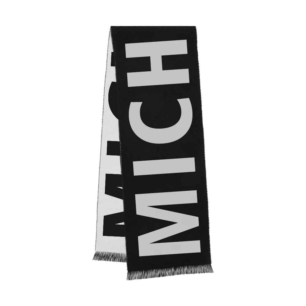 

Шерстяной жаккардовый шарф MICHN 21SS