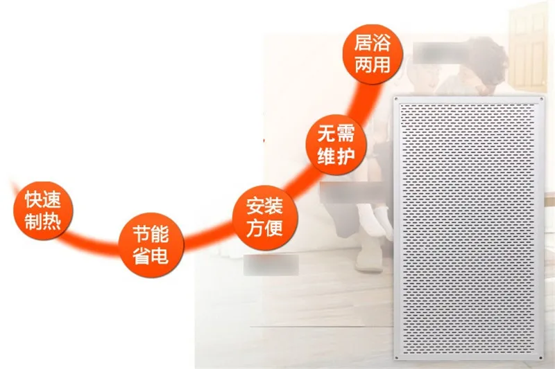 LG2 4 2 шт./лот электрическая инфракрасная панель обогрева домашние ИК системы 450