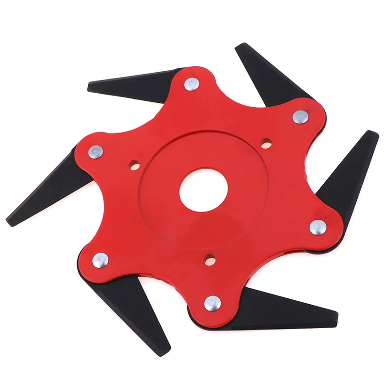 6 зубьев кусторез лезвие триммер металлические лезвия Головка триммера 65Mn