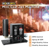 mini co2 jet machine spray height 8 10m dmx stage fog machine co2 blaster machine single pipe co2 jet with 6m hose