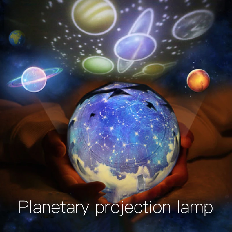 Звездное небо светодиодный ночной Светильник волшебный прожектор &quotПланета&quot