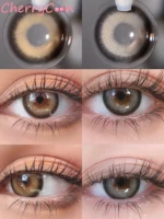 CherryCon Black Swan unique ring circle Contact Lenses Colored Soft for Eyes big beauty pupil Contact Lens Myopia prescription