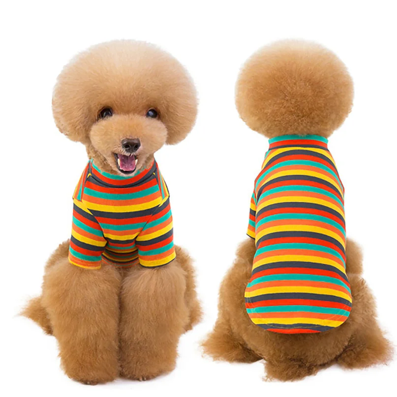 Autumn and Winter New Style Dog Clothes Warm Puppy Knit Bottoming Shirt Pet Jacket Coat Small Soft Sweater Clothing |