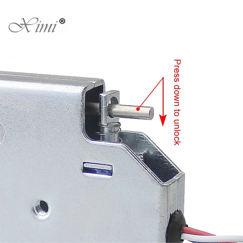 12V DC мини электрический металлический небольшой замок с магнитным замком для