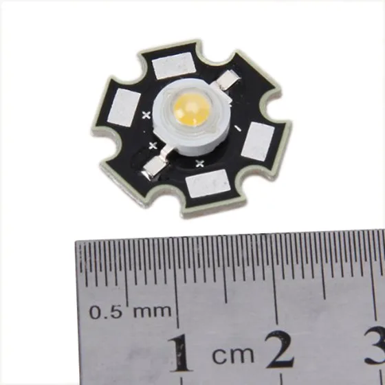 

3W High Power Star LED Light Lamp Bulb (White)
