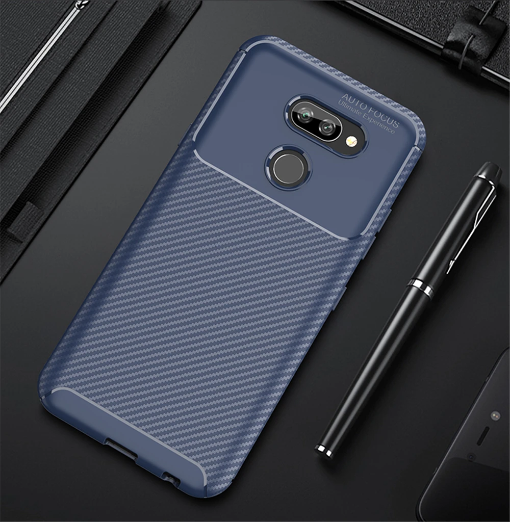 For LG K20 K40S Q70 Case Shockproof Soft TPU Phone Protection Back Cover for V60 V60ThinQ K61 Coque Bags Case|Бамперы| |