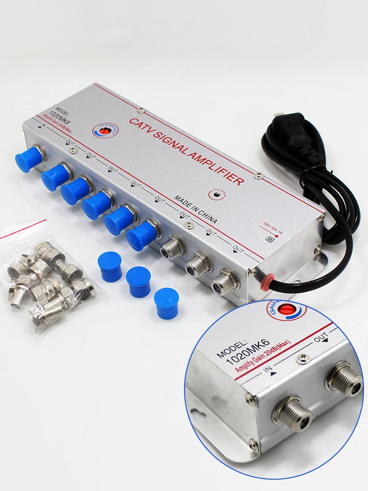 Разветвитель для телевизора разветвитель вилка США и Европы 1 в 8 | Электроника