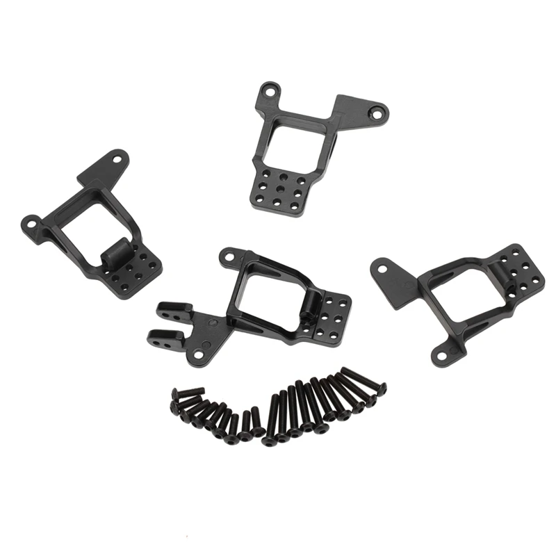 

for 1/10 RC Crawler TRAXXAS TRX-4 TRX4 8216 Upgrade Parts 4PCS Metal Front & Rear Shock Towers Mount Accessories