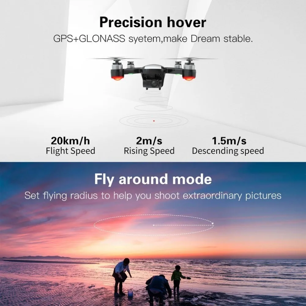 Новинка c fly Cfly Dream Gps Радиоуправляемый бесщеточный Дрон с видом от первого лица