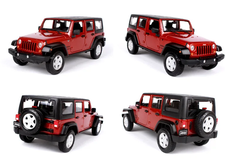 Maisto 1/24 Jeep WRANGLER Коллекционное издание металлическая литая модель автомобиля детские игрушки подарок