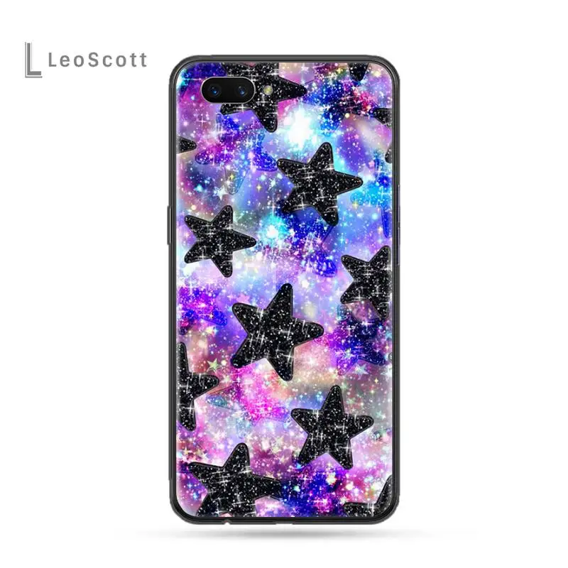 

Colorful Sparkle Phone Case For OPPO F 1S 7 9 K1 A77 F3 RENO F11 A5 A9 2020 A73S R15 REALME PRO cover funda shell coque capa