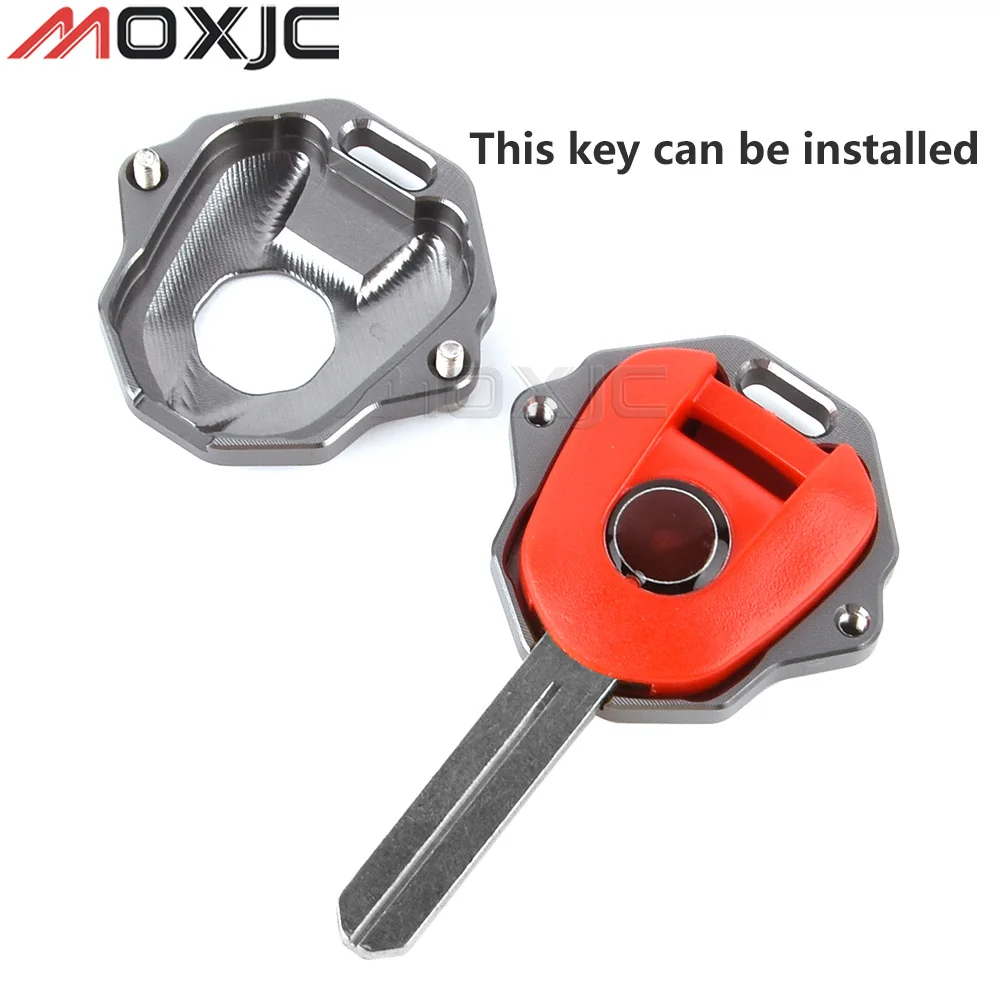 Aluminum Alloy Key Shell Key Protector for HONDA CBR650R CB650R CBR500R CB500X NC750X NC700X CRF1100L/1000L Africa Twin enlarge