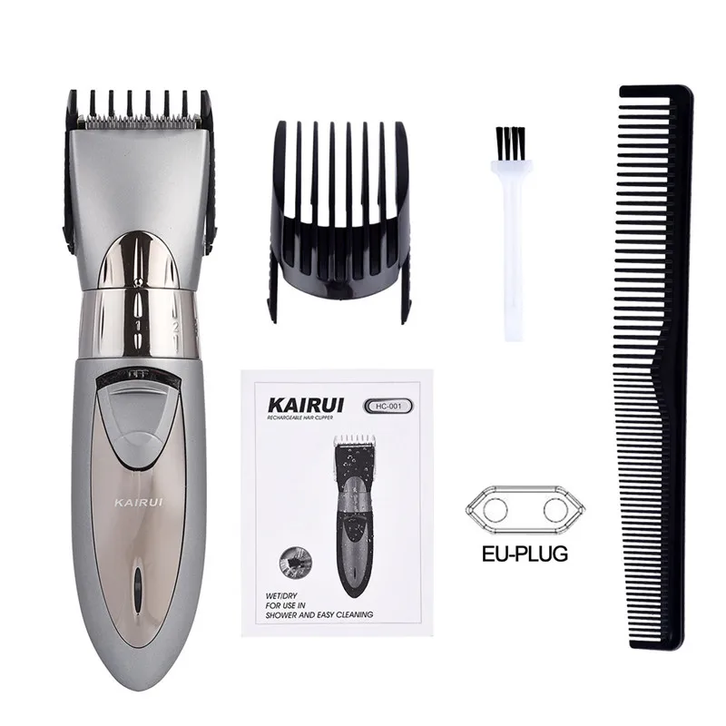 

Professional Waterproof Electric Hair Clipper Rechargeable Razor Hair Trimmer Hair Cutting Machine Beard Trimer Men Shaver P49