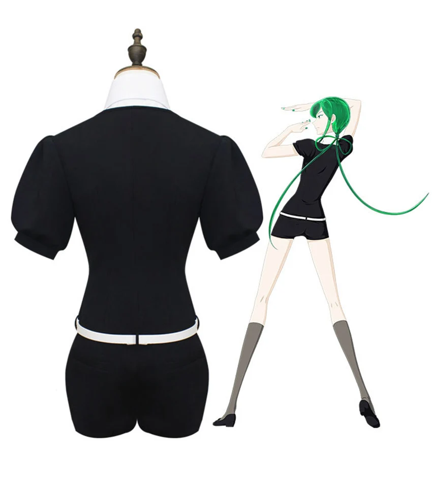 Аниме Houseki No Kuni Fosphyllite Antarctica Land Блестящий Мужской и Женский карнавальный костюм