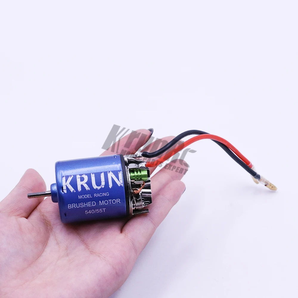540 21/27/35/45/55/80T коллекторный мотор с QuicRun 1060 60A ESC комбо для 1/10 осевой SCX10 RC4WD D90 Радиоуправляемый автомобиль