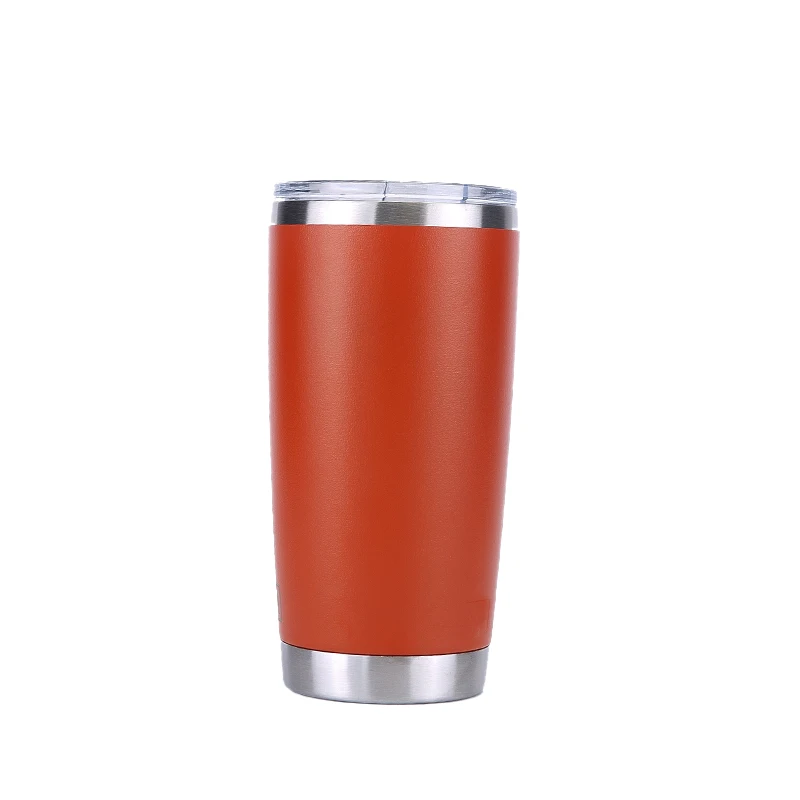 20 oz orange Персонализированная отделка любые логотипы имя подарок на день рождения тумблер дорожная кружка бутылка для воды Термос кофейные кружки - Цвет: 20 oz orange