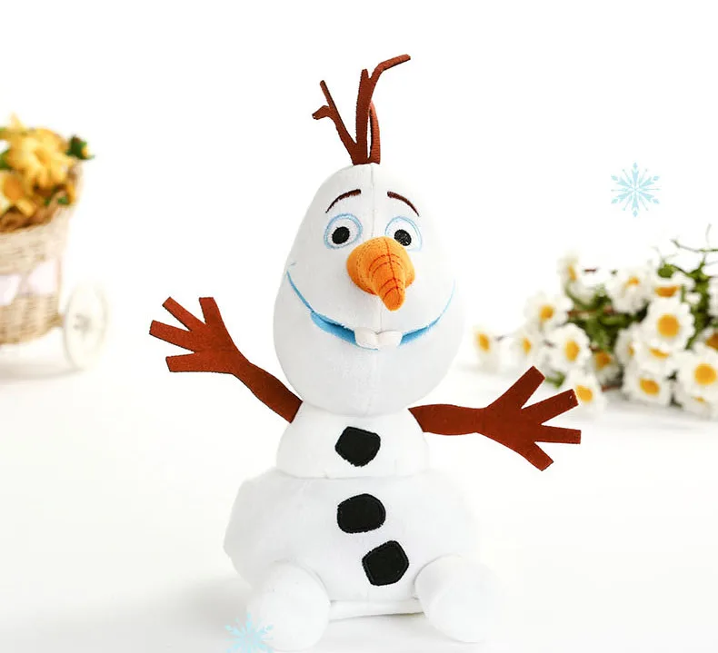 25 см Электронный говорящий плюшевый снеговик Олаф интерактивные Обучающие