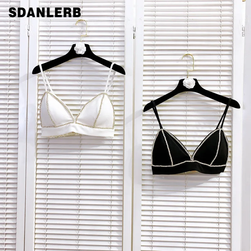 

2021 летние женские сексуальные бюстгальтеры на бретельках во французском стиле разы с открытыми плечами короткая кофта верхняя одежда с отк...