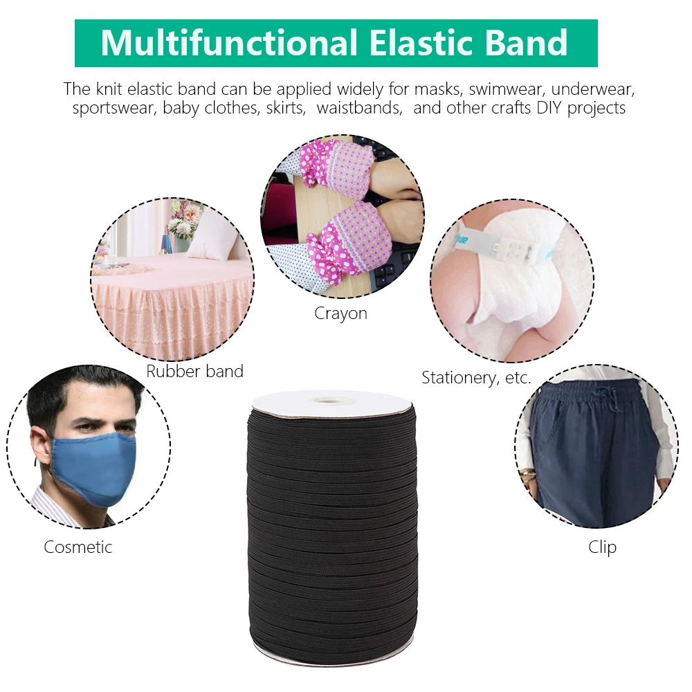 3 мм катушка швейная на плоской подошве с ремешком С эластичной резинкой