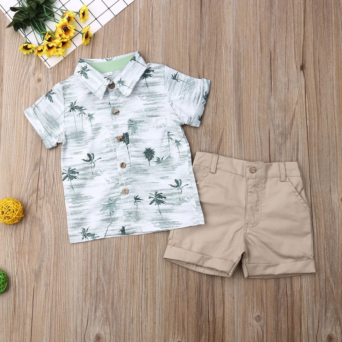 

Kids Boys Summer Clothes Toddler Gentleman T-shirt Tops Shorts Outfits 2Pcs Kids Baby Boys Casual Clothes Sets