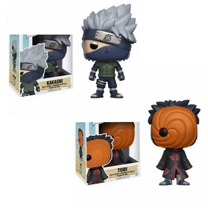 FUNKO POP!nЭкшн-фигурки нарупальцы Тоби 184 # шиппудена Какаши #182, виниловая Коллекционная модель, игрушки для детей, подарки