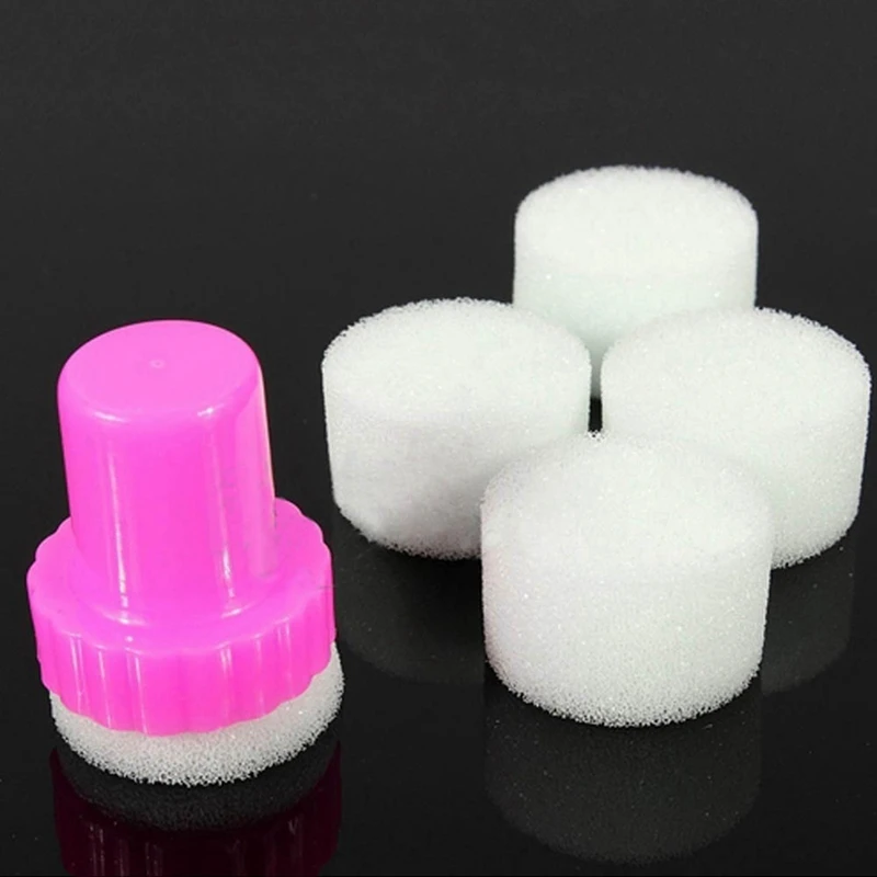 

1 Set Nail Art Sponge Transfer Template Polish Manicure Tool & 11Pcs DIY Nail Art Tools Crystal Beads Picker Dotting Pen