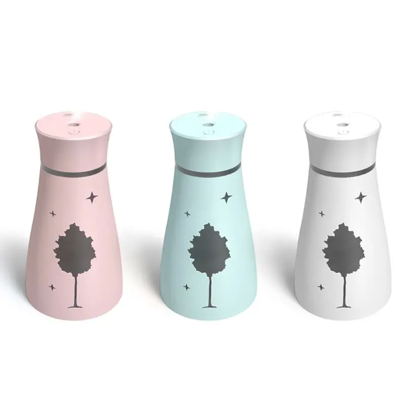 

Maple Leaf Air Humidifier USB Purifier with LED Light Fan Essential Oil Diffuser