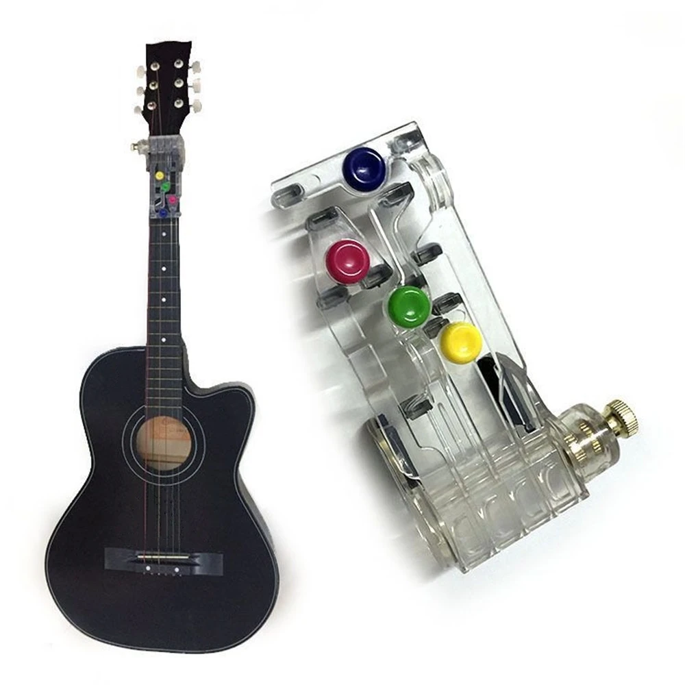 

One-key Guitar Classical Teaching Tools Guitar Neck Guitar Learning System Teaching Aid for Acoustic Guitar Learning Accessories
