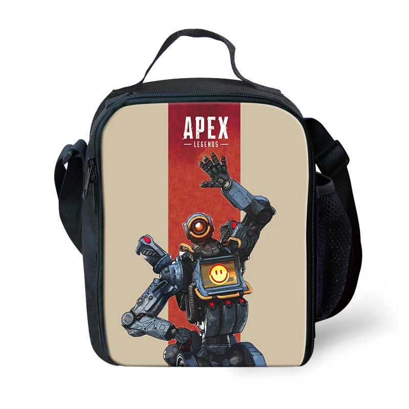HALYUNASC модная детская изолированная сумка для ланча с принтом APEX
