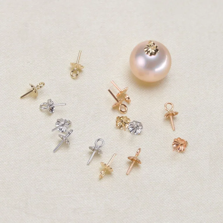 Лидер продаж дешевые натуральная из 18-ти кратного желтого золота кулон Настройки