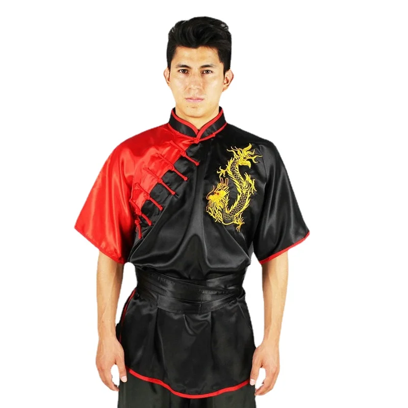 Wushu Одежда Кунг фу тай чи Униформа кунг одежда ушу униформа Чи Брюс Ли Костюм