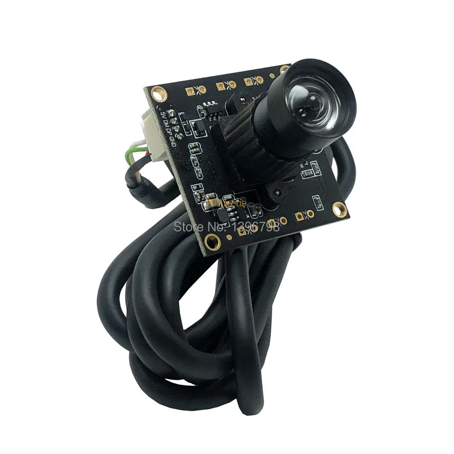 Монохромная камера видеонаблюдения 720P 30FPS MJPEG модуль USB без искажений глобальная