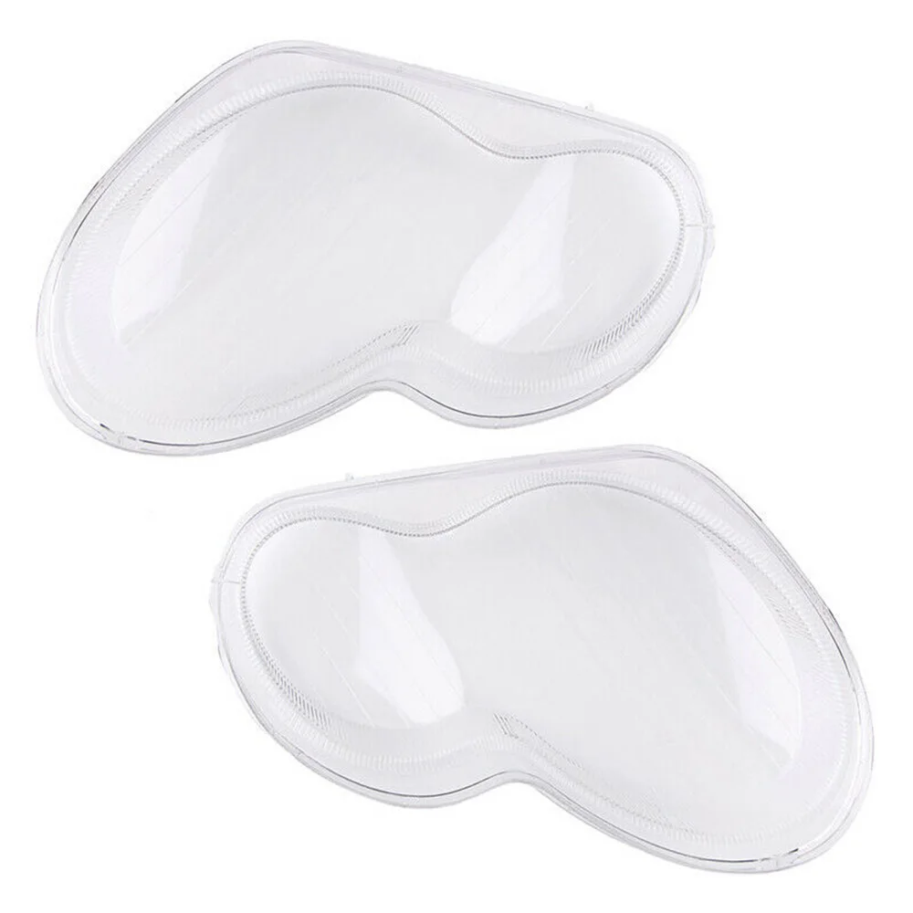 1 пара прозрачных поликарбонатных крышек для передних фар премиум-класса с