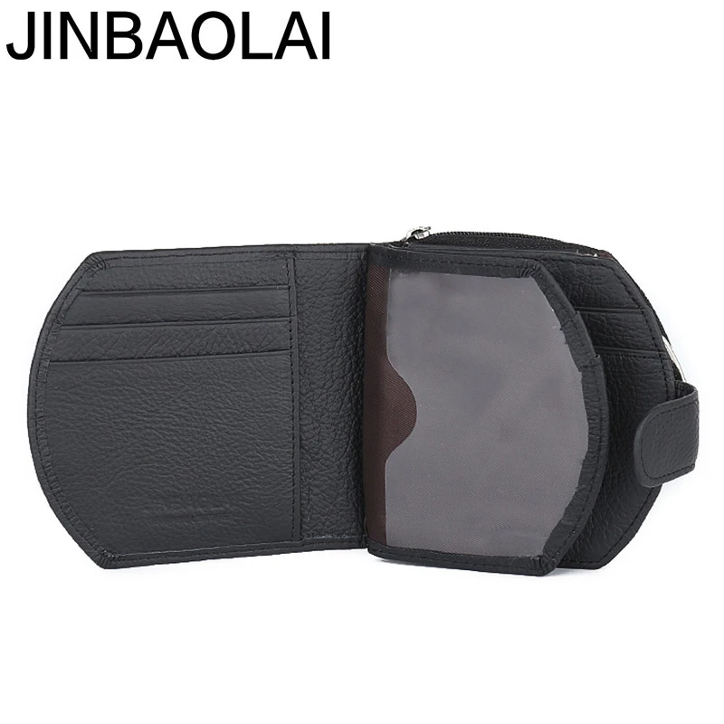 JINBAOLAI из натуральной коровьей кожи Для женщин бумажники, Женский кошелек держатель для карт кожаный Бренд Высокое качество Для женщин кошелек многоцелевой кошелек