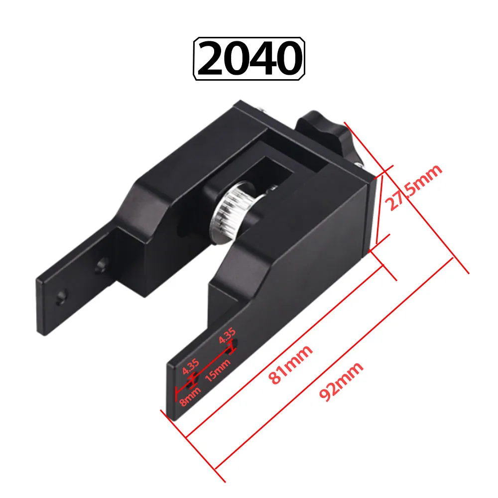 2020 X axis V слот профиль 2040 Y синхронный ремень тянущийся выпрямитель для Creality Ender 3 CR