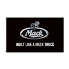Грузовик автомобиль MACK флаг 90*150 см для украшения