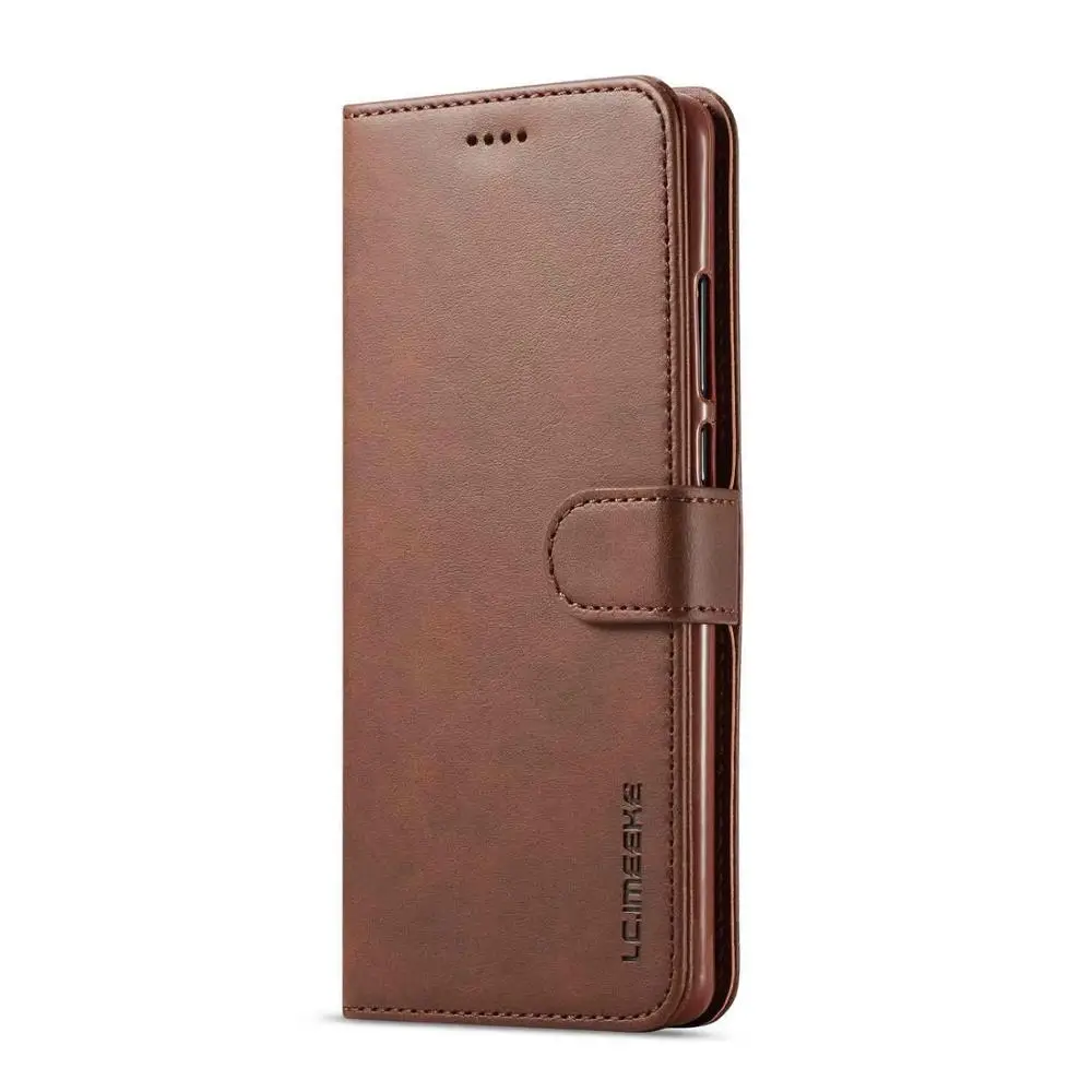 Brown Redmi Note 6 кожаный чехол для Xiaomi Redmi Note 6 Pro чехол с подставкой Redmi 6 Pro кошелек откидная крышка для Xiaomi 6X A2 Lite Funda - Цвет: Brown