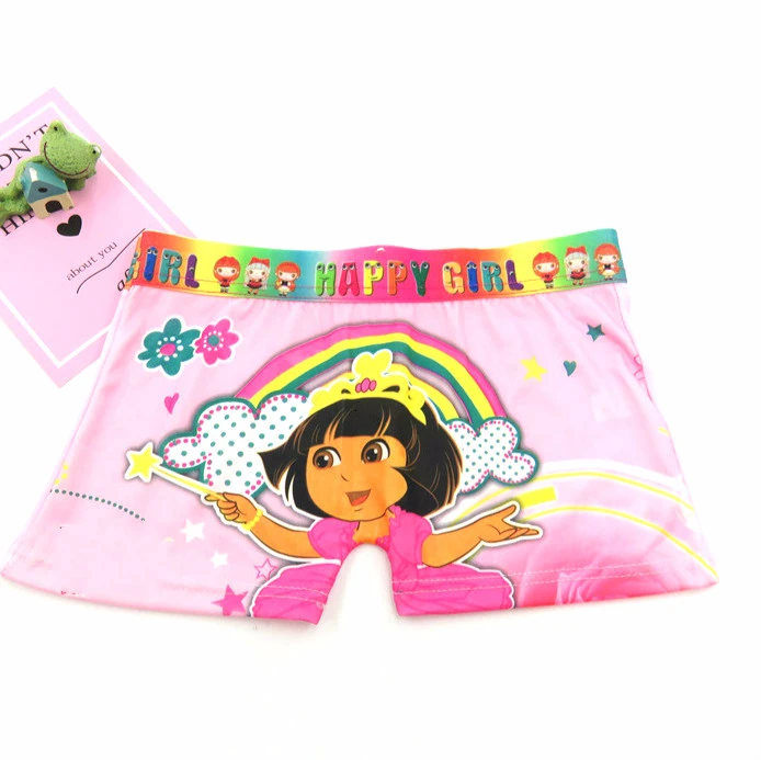4 шт./лот милое детское нижнее белье для девочек детские модные трусы боксеры