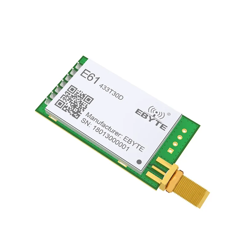 E61-433T30D 433мгц TCXO 1W SMA IoT uhf Беспроводной передатчик и приемник 30dBm UART Модуль rf на.