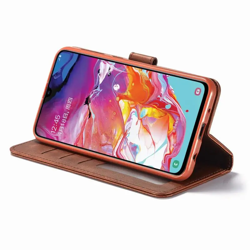 Чехол для Samsung Galaxy A10 A 10 роскошный высококачественный кошелек кожаные чехлы