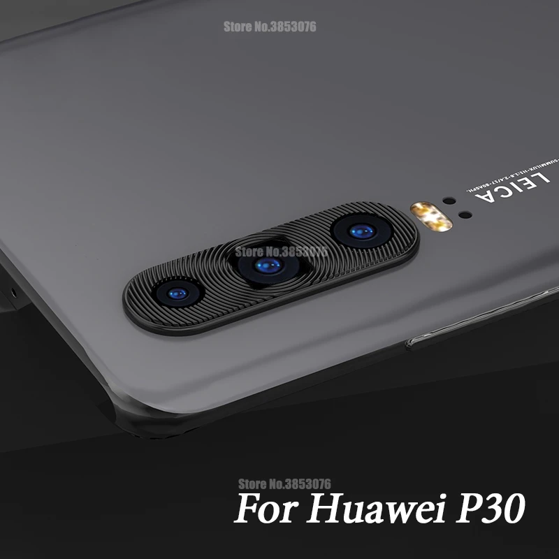 Защита объектива камеры для huawei P30 Lite P30 Pro P30 Защитная крышка для объектива кольца для huawei mate 30 Lite Pro металлическое кольцо с покрытием