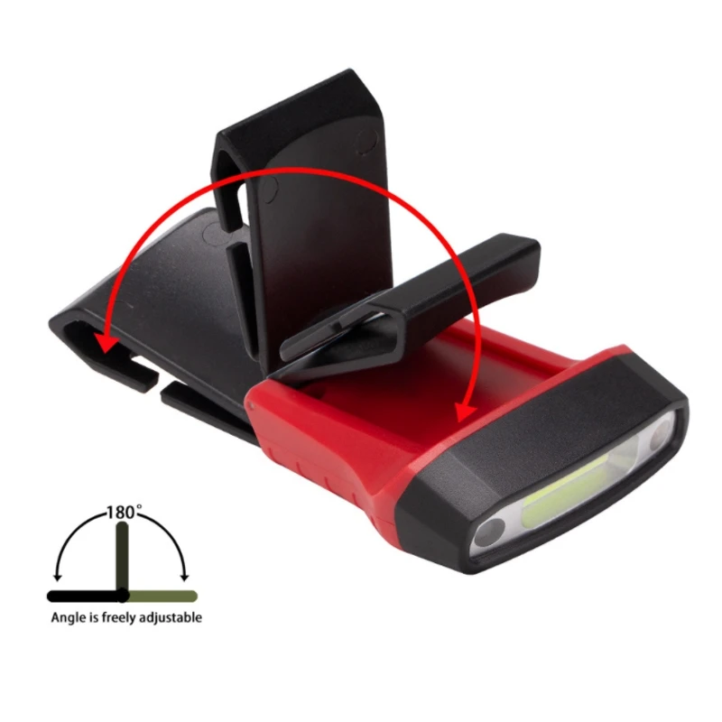 

COB LED Cap Light Finger Sensor Headlight Head Flashlight Head Cap Light Clip on Light Night Fishing Head Light Lamp